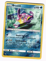 Bruxish Reverse Holo Rare 38/147 Burning Shadows Pokemon