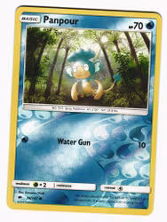 Panpour Reverse Holo Common 36/147 Burning Shadows Pokemon