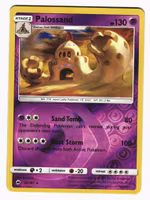 Palossand Reverse Holo Rare 62/147 Burning Shadows Pokemon