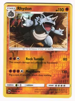 Rhydon Reverse Holo Uncommon 66/147 Burning Shadows Pokemon