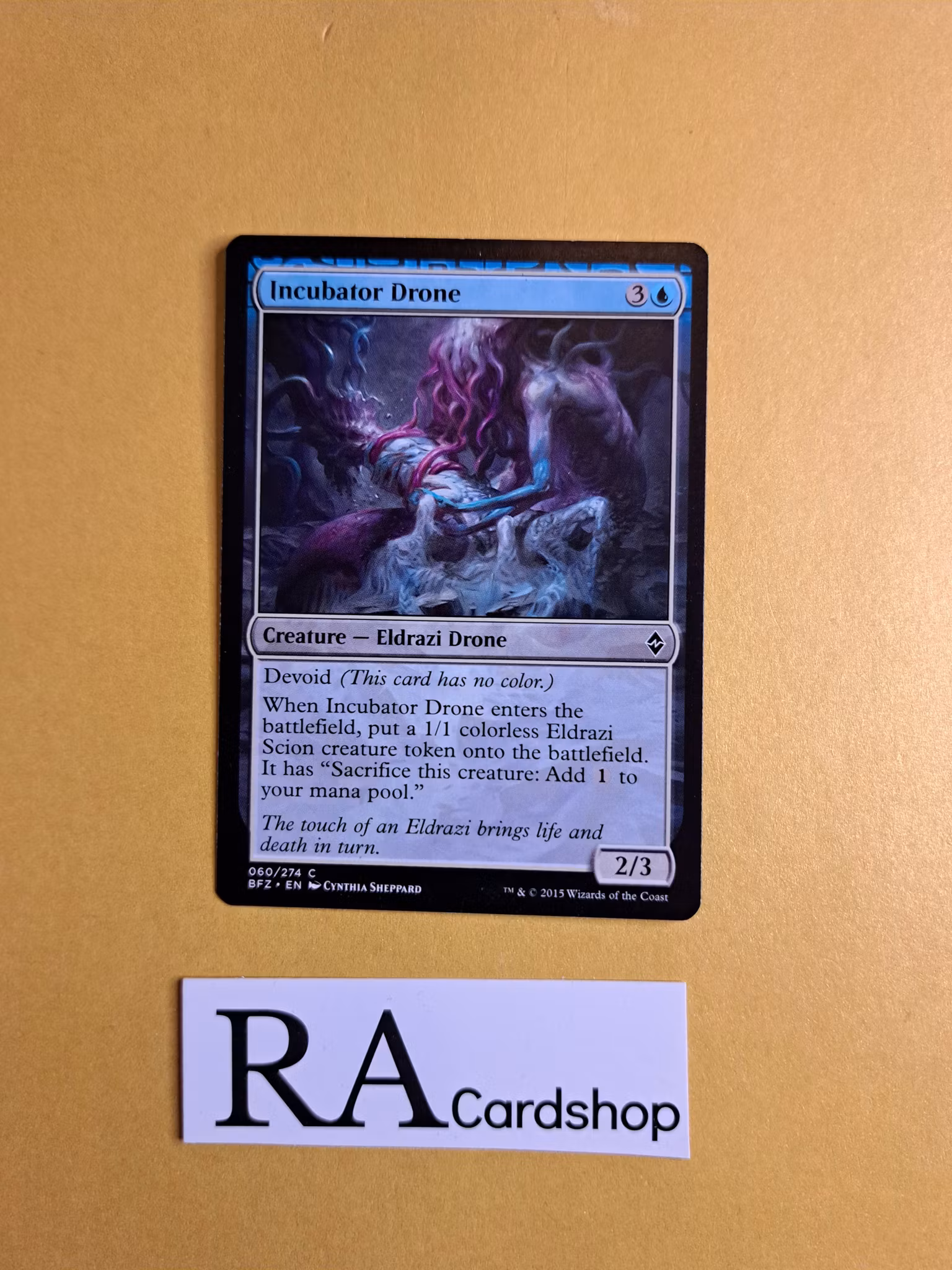 Incubator Drone Common 060/274 Battle for Zendikar (BFZ) Magic the Gathering
