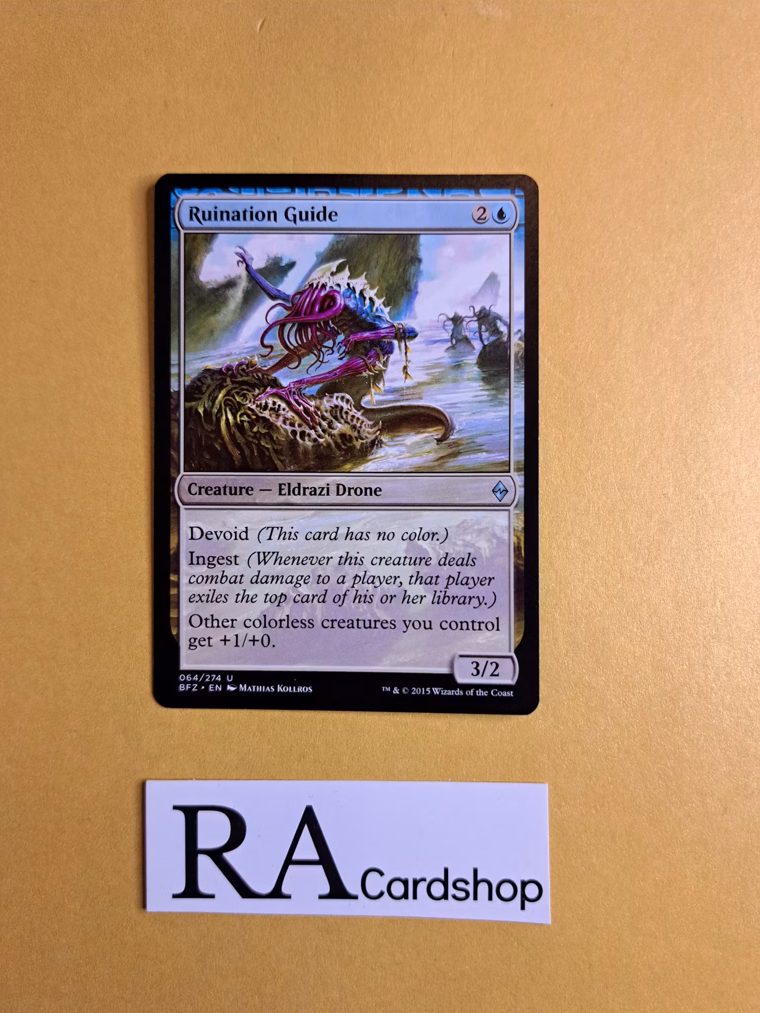Ruination Guide Uncommon 064/274 Battle for Zendikar (BFZ) Magic the Gathering