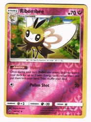 Ribombee Reverse Holo Uncommon 96/147 Burning Shadows Pokemon