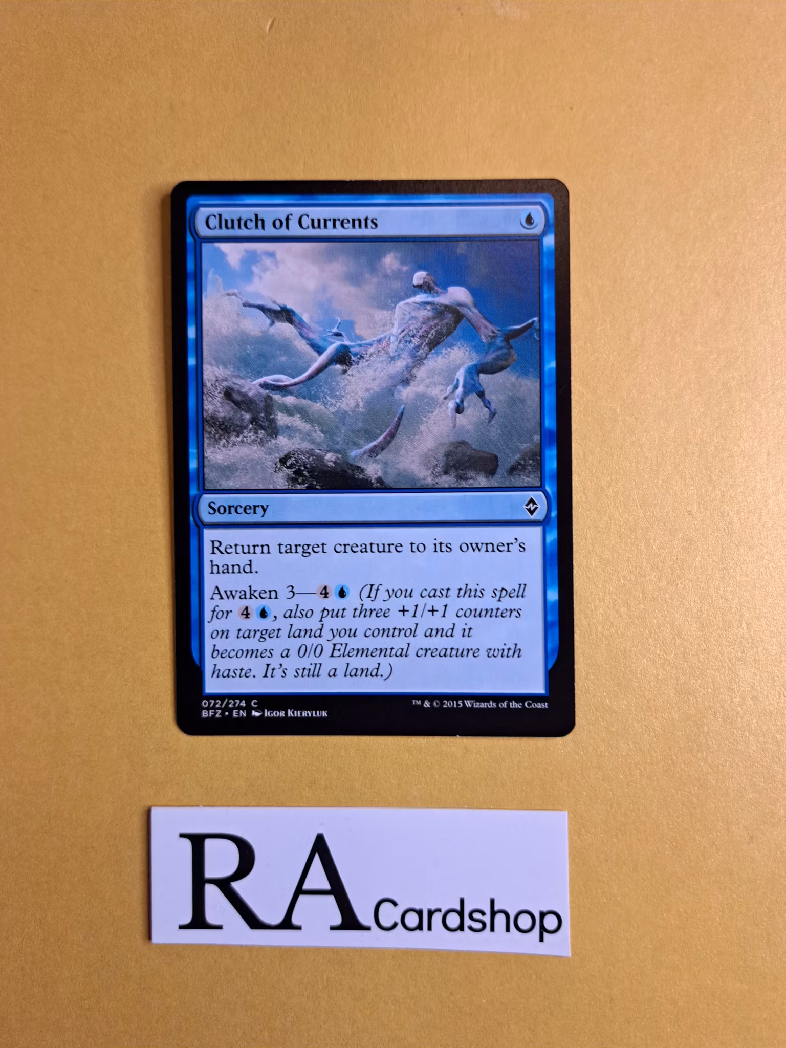 Clutch of Currents Common 072/274 Battle for Zendikar (BFZ) Magic the Gathering