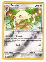 Persian Reverse Holo Rare 102/147 Burning Shadows Pokemon