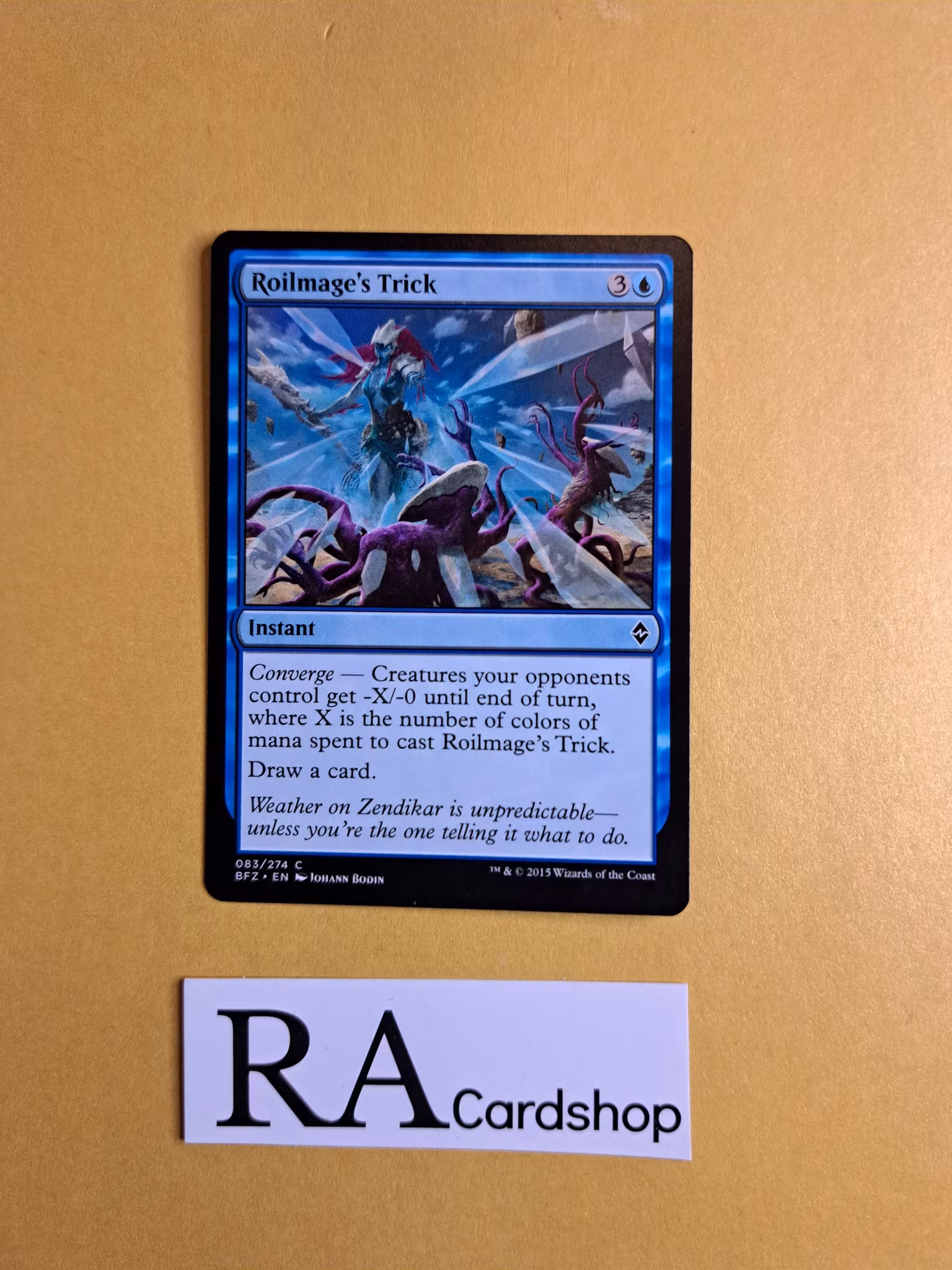 Rolimages Trick Common 083/274 Battle for Zendikar (BFZ) Magic the Gathering