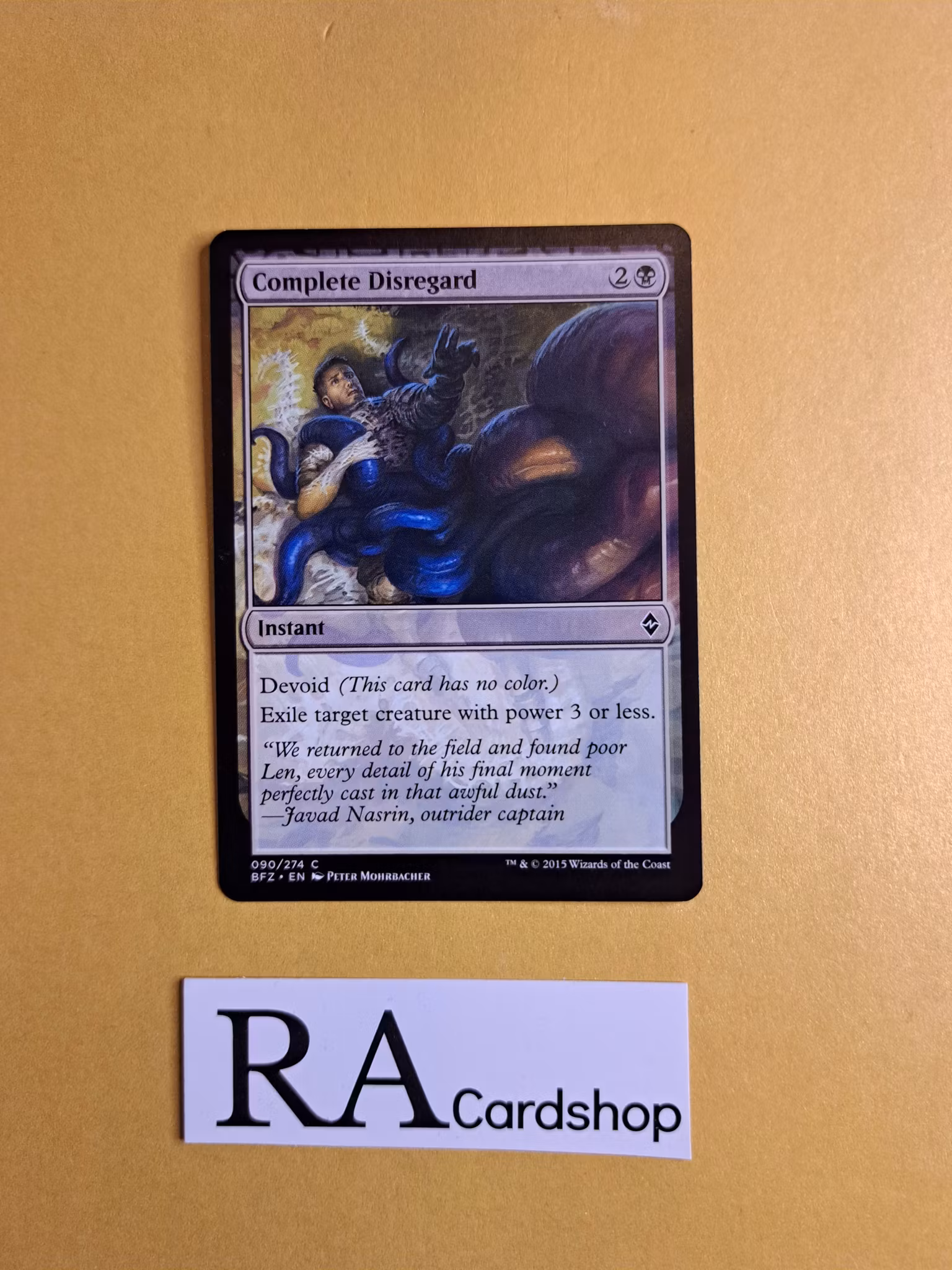Complete Disregard Common 090/274 Battle for Zendikar (BFZ) Magic the Gathering