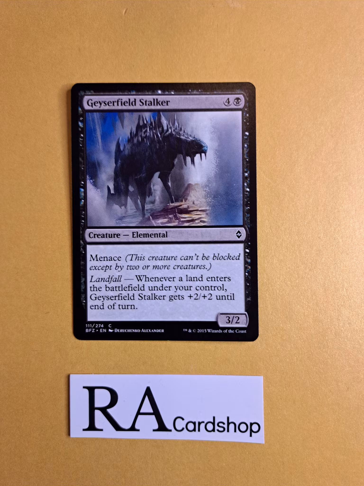 Geyserfield Stalker Common 111/274 Battle for Zendikar (BFZ) Magic the Gathering