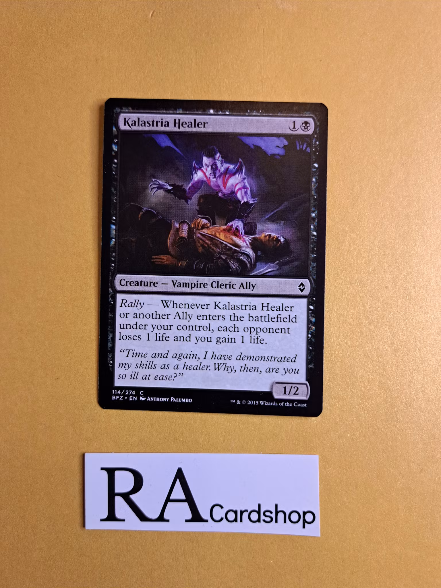 Kalastria Healer Common 114/274 Battle for Zendikar (BFZ) Magic the Gathering