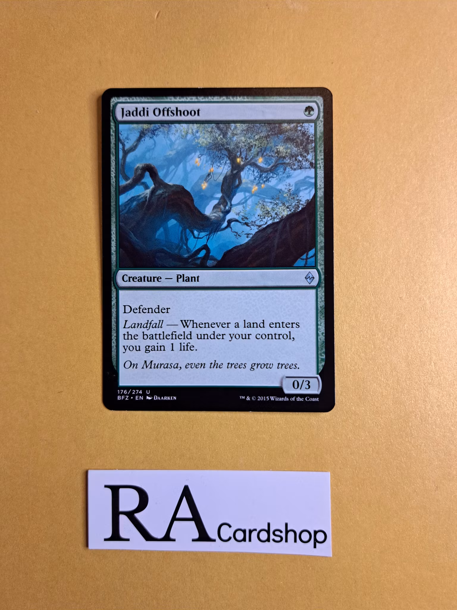 Jaddi Offshoot Uncommon 176/274 Battle for Zendikar (BFZ) Magic the Gathering