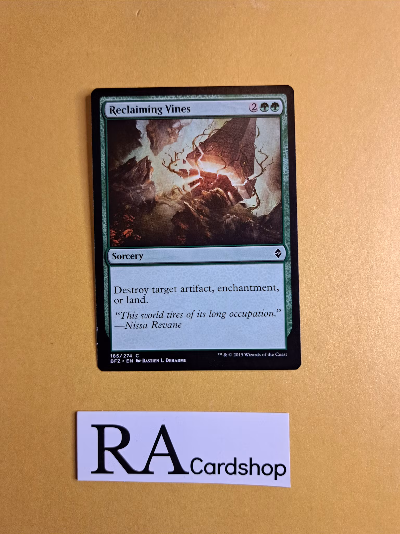 Reclaiming Viners Common 185/274 Battle for Zendikar (BFZ) Magic the Gathering