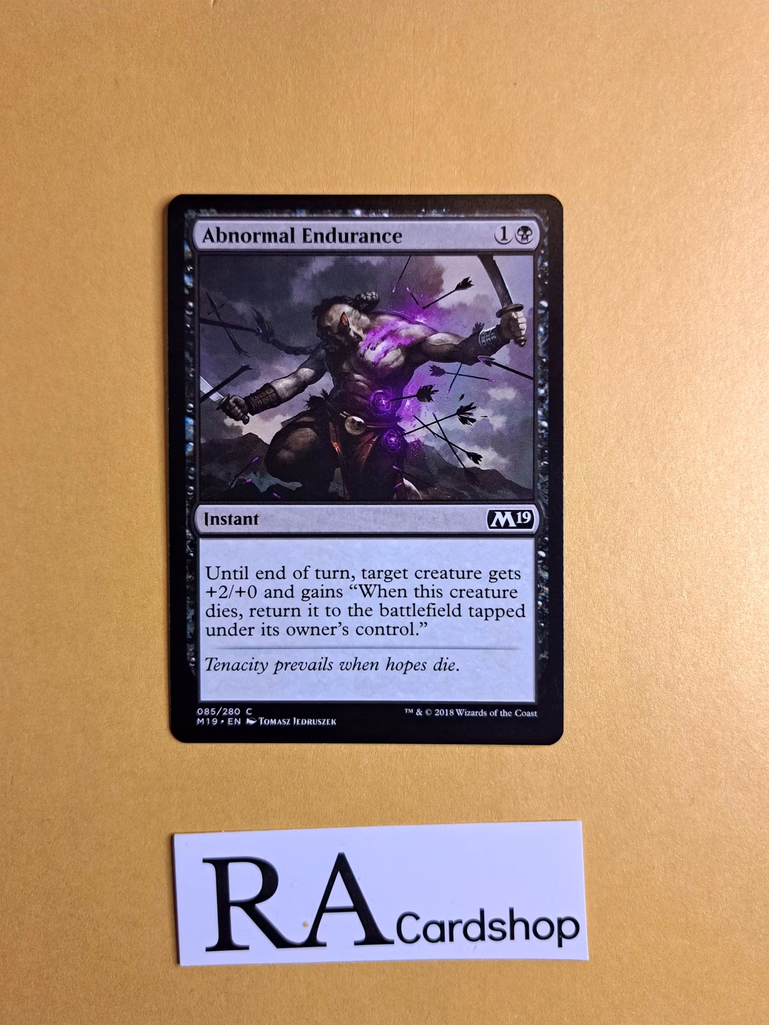 Abnormal Endurance Common 085/280 Core 2019 (M19) Magic the Gathering
