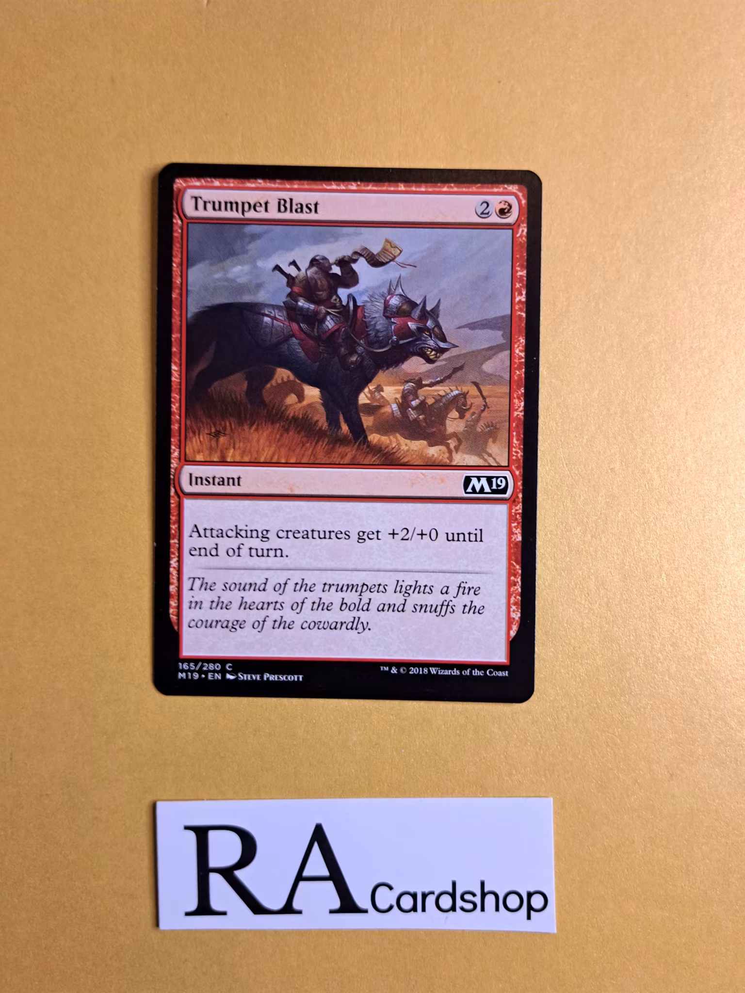 Trump Blast Common 165/280 Core 2019 (M19) Magic the Gathering