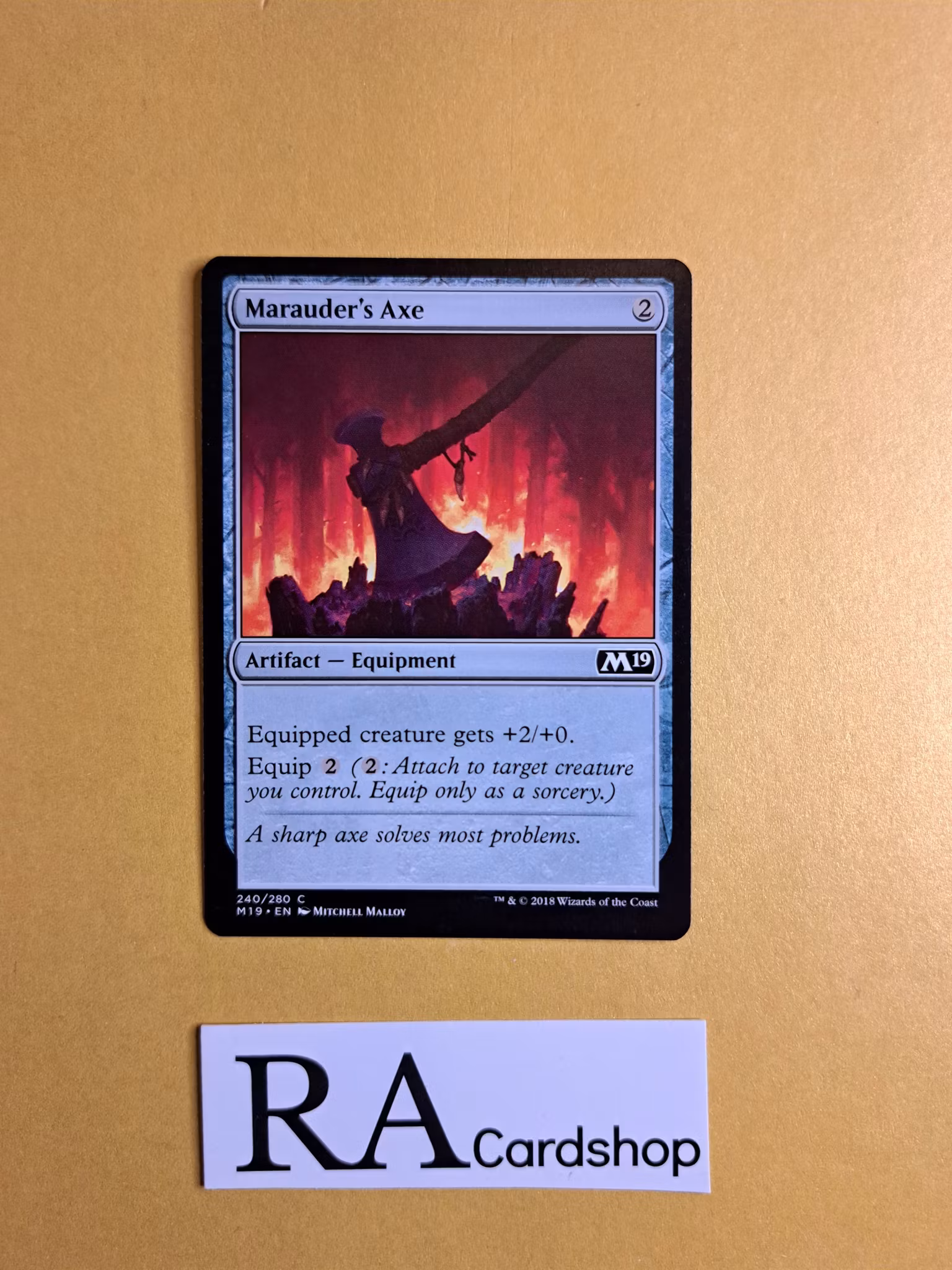 Marauders Axe Common 240/280 Core 2019 (M19) Magic the Gathering