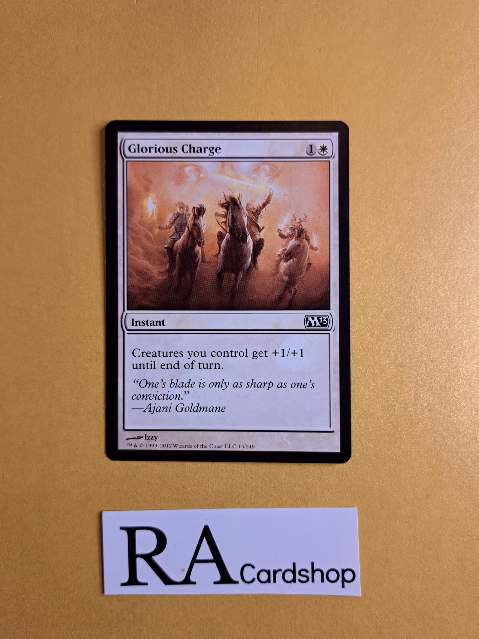 Glorious Charge Common 15/249 Core 2013 (M13) Magic the Gathering