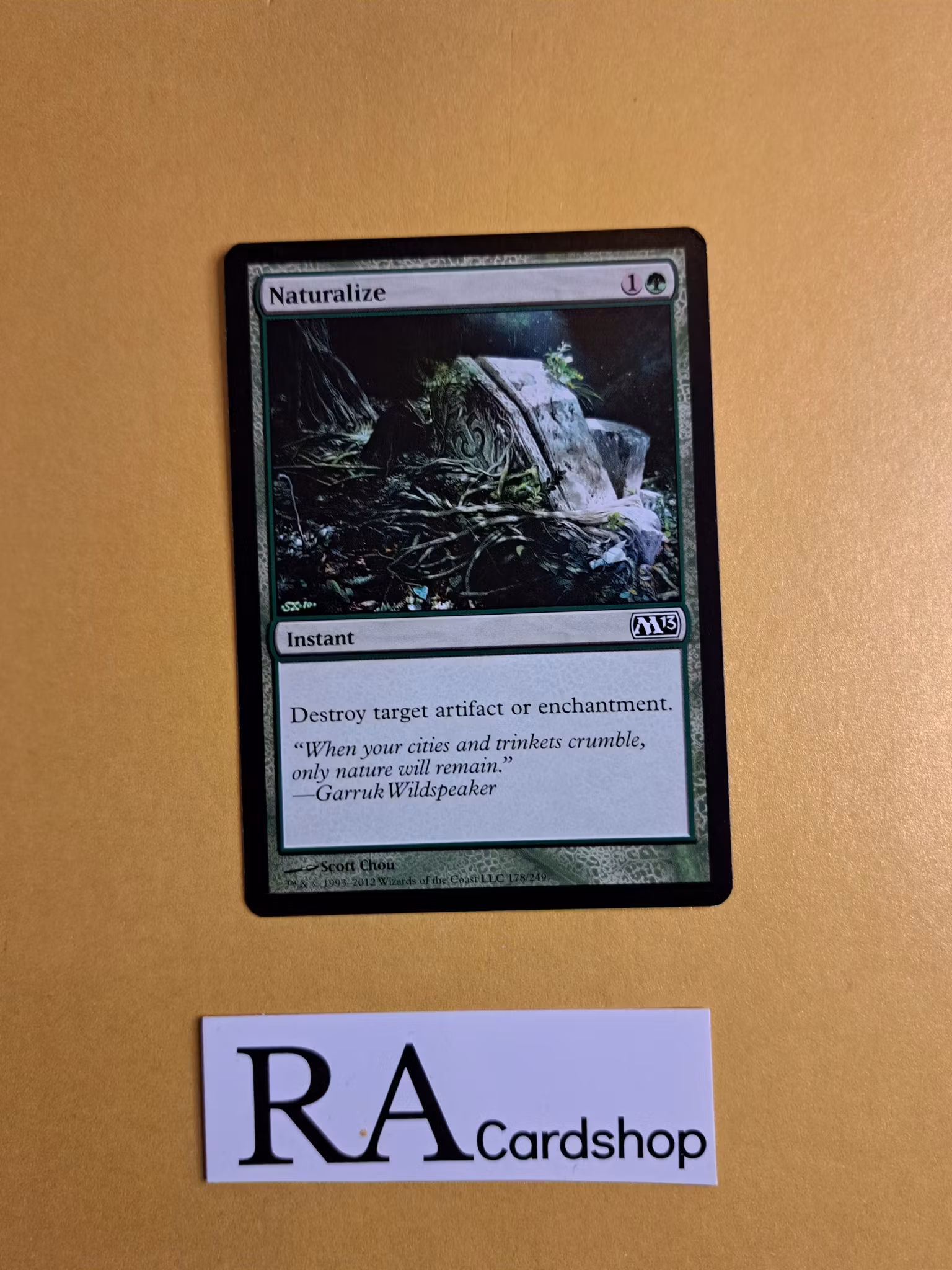 Naturalize Common 178/249 Core 2013 (M13) Magic the Gathering