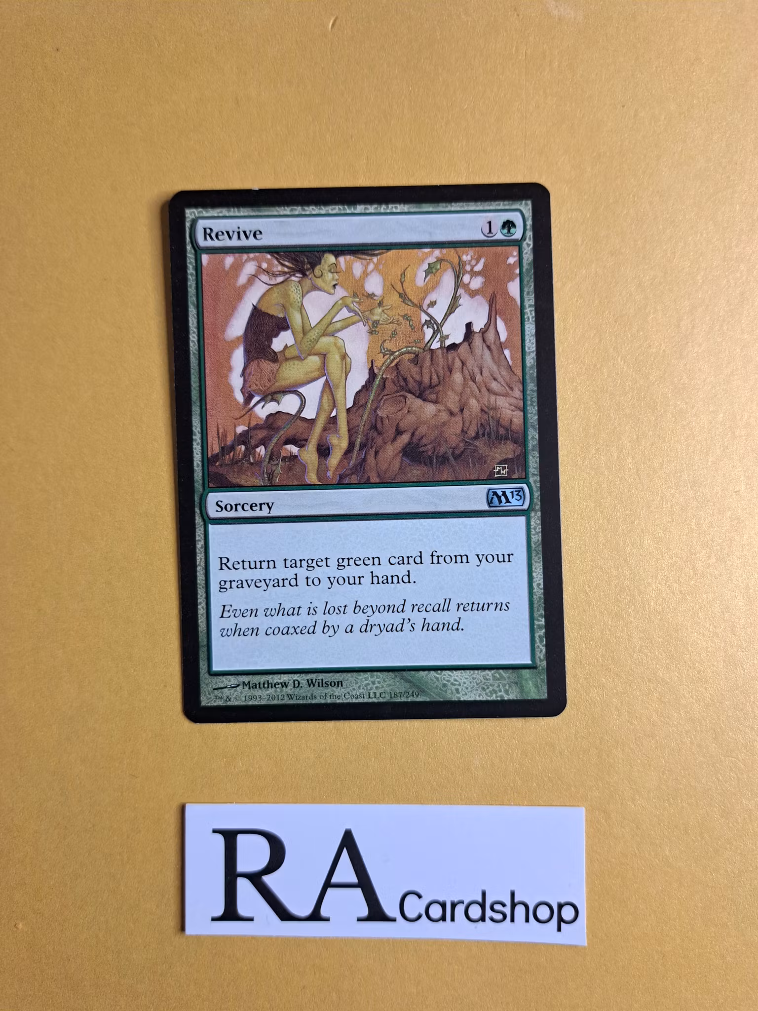 Revive Uncommon 187/249 Core 2013 (M13) Magic the Gathering