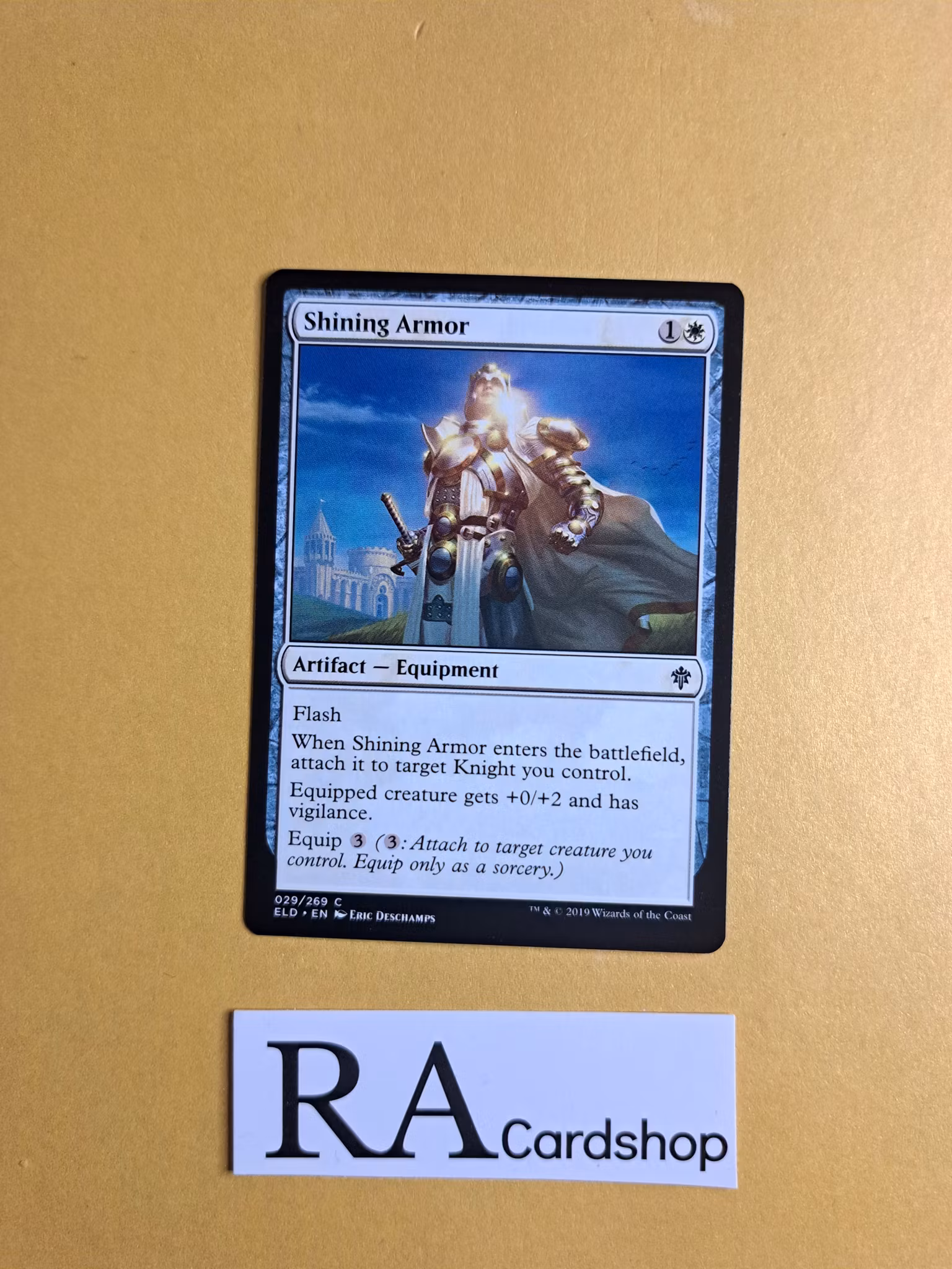 Shining armor Common 029/268 Throne of Eldraine (ELD) Magic the Gathering