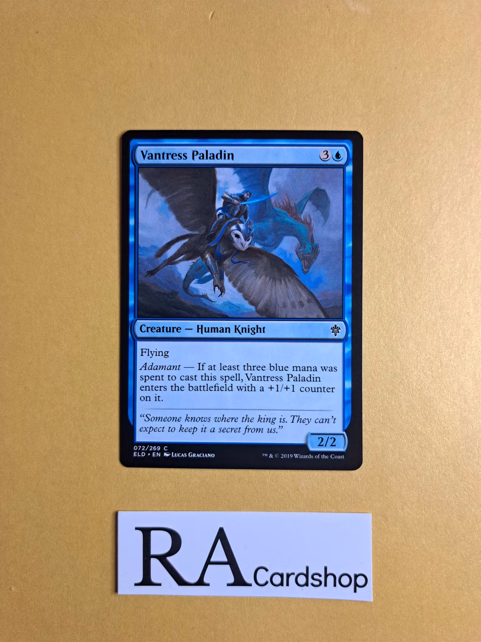 Vantress Paladin Common 072/268 Throne of Eldraine (ELD) Magic the Gathering