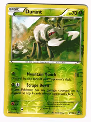 Durant Reverse Holo Uncommon 9/122 Xy BREAKpoint Pokemon