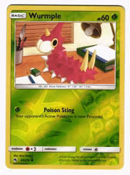 Wurmple Reverse Holo Common 24/214 Lost Thunder Pokemon