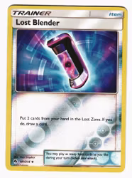 Lost Blender Reverse Holo Uncommon 181/214 Lost Thunder Pokemon