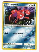 Corpish Reverse Holo Common 24/111 Crimson Invasion Pokemon