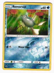 Remoraid Reverse Holo Common 22/111 Crimson Invasion Pokemon