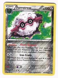 Forretress Reverse Holo Rare 60/106 XY Flashfire Pokemon