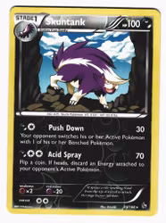 Skuntank Reverse Holo Rare 55/106 XY Flashfire Pokemon