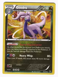 Goodra Holo Rare 74/106 XY Flashfire Pokemon