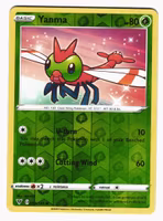 Yanma Reverse Holo Common 006/185 Vivid Voltage Pokemon