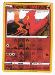 Slugma Reverse Holo Common 027/185 Vivid Voltage Pokemon