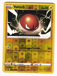 Voltorb Reverse Holo Common 056/192 Rebel Clash Pokemon