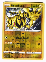 Eletabuzz Reverse Holo Common 058/192 Rebel Clash Pokemon