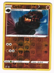 Carkol Reverse Holo Uncommon 106/192 Rebel Clash Pokemon