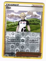 Dan Reverse Holo Uncommon 158/192 Rebel Clash Pokemon