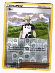 Dan Reverse Holo Uncommon 158/192 Rebel Clash Pokemon