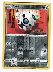 Aron Reverse Holo Common 109/198 Chilling Reign Pokémon
