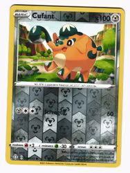 Cufant Reverse Holo Common 049/072 Shining Fates Pokemon