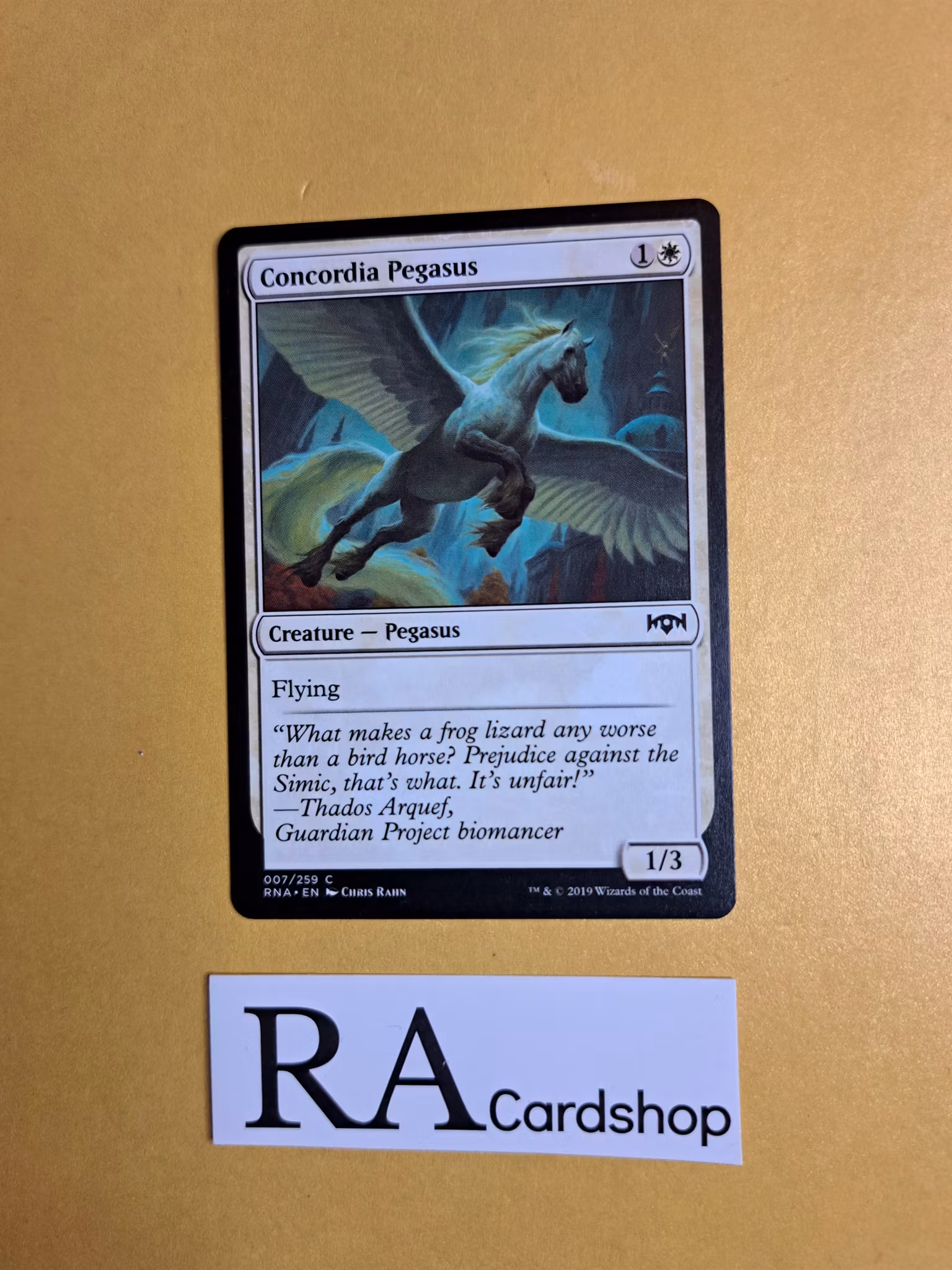 Concordia Pegasus Common 007/259 Ravnica Allegiance (RNA) Magic the Gathering