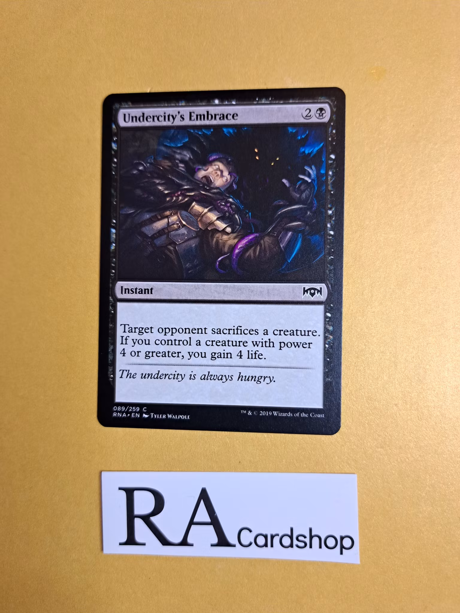 Undercitys Embrace Common 089/259 Ravnica Allegiance (RNA) Magic the Gathering