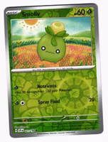 Smoliv Reverse Holo Common 021/198 Scarlet & Violet Pokemon