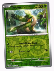 Tropius Reverse Holo Common 007/198 Scarlet & Violet Pokemon