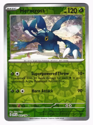 Heracross Reverse Holo Uncommon 002/198 Scarlet & Violet Pokemon