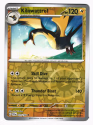 Kilowattrel Reverse Holo Uncommon 079/198 Scarlet & Violet Pokemon