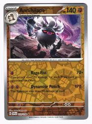 Annihilape Reverse Holo Rare 109/198 Scarlet & Violet Pokemon