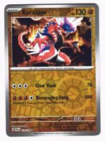 Koraidon Reverse Holo Rare 124/198 Scarlet & Violet Pokemon