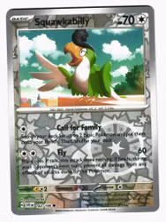 Squawkabilly Reverse Holo Common 162/198 Scarlet & Violet Pokemon