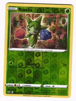 Roselia Reverse Holo Common 002/202 Sword & Shield Pokemon